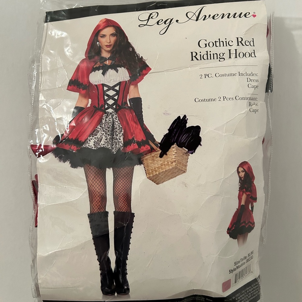 Leg Avenue Gothic Red Riding Hood
